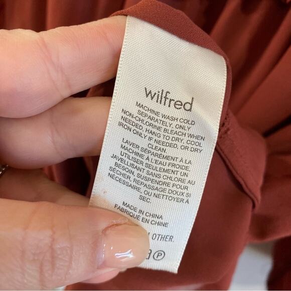 NWT Aritzia Tempest mini dress Carmine Red Size Small - Picture 9 of 11